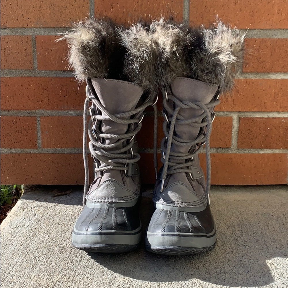 Sorel Women's Joan Of Arctic Boot size 7, Quarry - Picture 4 of 6